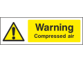 Warning Compressed Air